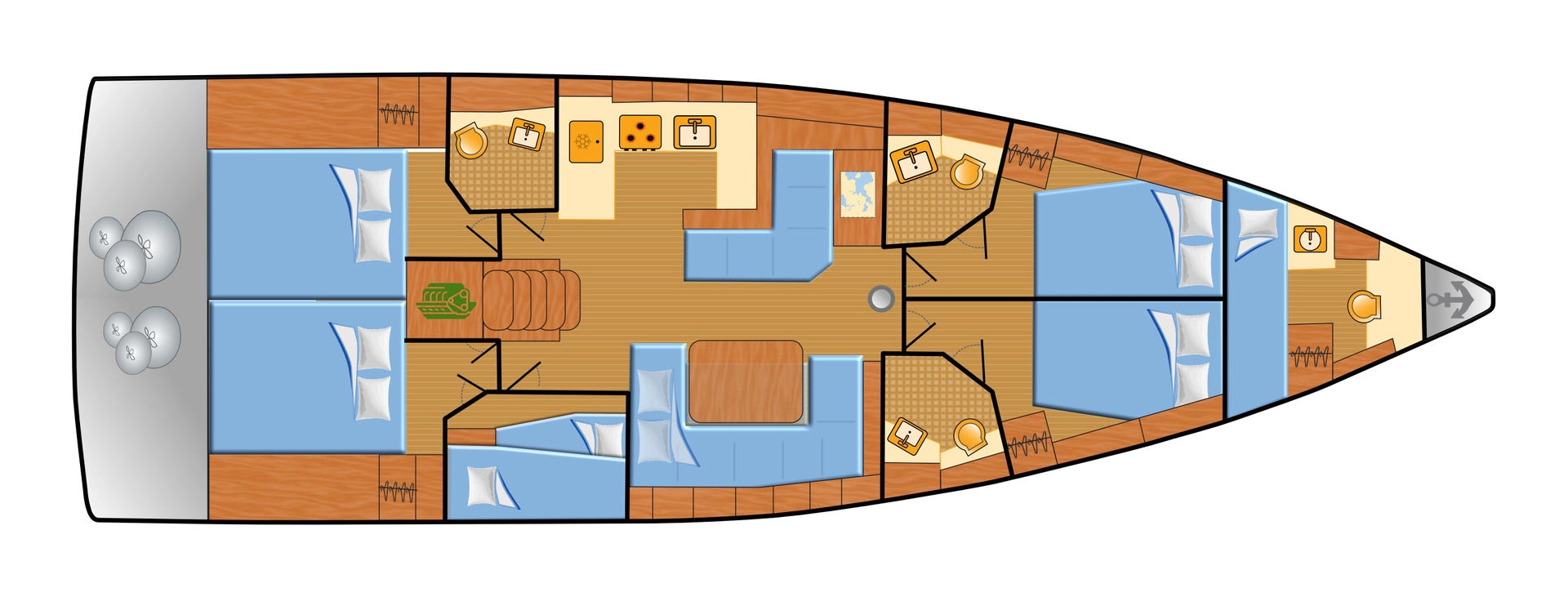 Bénéteau Oceanis 51.1 między profesjonalistami a osobami prywatnymi w Palma de Mallorca