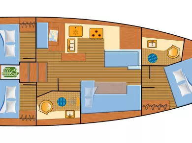 Wynajem łodzi Palma de Mallorca tanio Sun Odyssey 410
