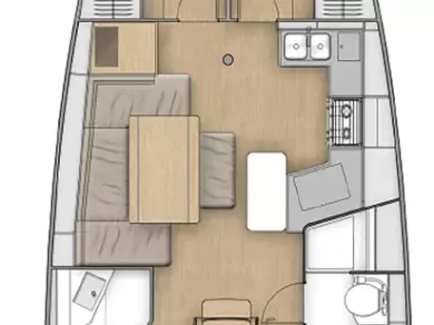 Wynajem łodzi Alimos tanio Oceanis 40.1