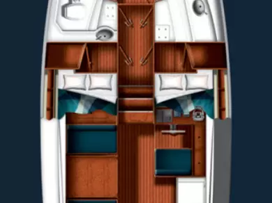 Wynajem w Sukosan- Sas Vektor Adria 1002 Vektor na SamBoat