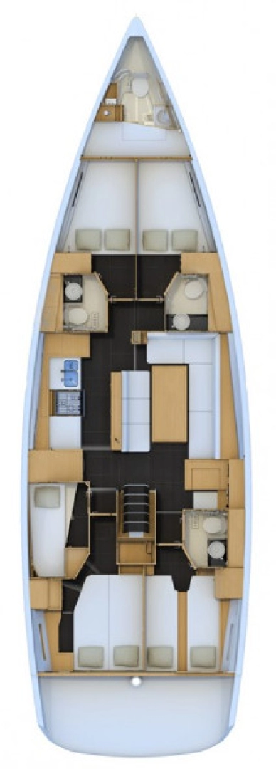 Wynajem łodzi Jeanneau Jeanneau 54 w Split na SamBoat 