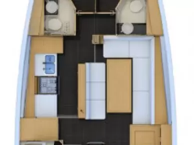 Wynajem łodzi Jeanneau Jeanneau 54 w Split na SamBoat 