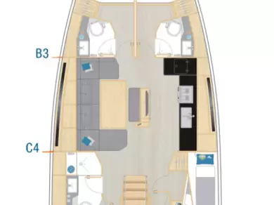 Wynajem Żaglowiec w Fethiye - Hanse Hanse 460