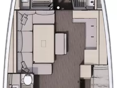 Dufour Dufour 470 między profesjonalistami a osobami prywatnymi w Kaštela