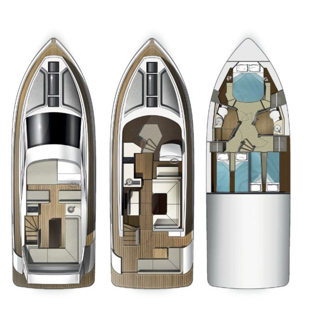 Wynajem w Sukosan- Galeon Galeon 420 Fly - 3 cab. na SamBoat