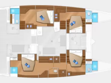 Wynajmij Katamaran z lub bez skippera Lagoon w Fethiye