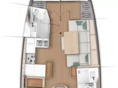 Jeanneau Sun Odyssey 440 między profesjonalistami a osobami prywatnymi w Marina (City)