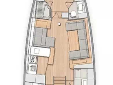 Wynajem w Donji Seget- Bénéteau Oceanis 54 na SamBoat