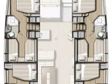 Wynajem Katamaran w Pirovac - Bali Bali 5.4