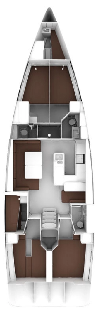Wynajem Żaglowiec w Donji Seget - Bavaria Cruiser 56