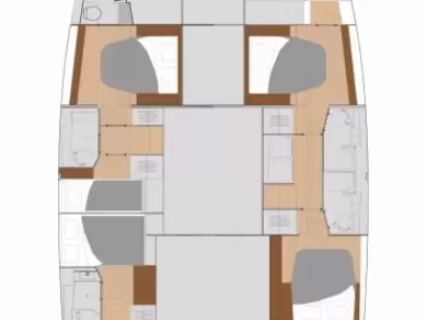 Wynajem Katamaran w Le Marin - Fountaine Pajot Saona 47