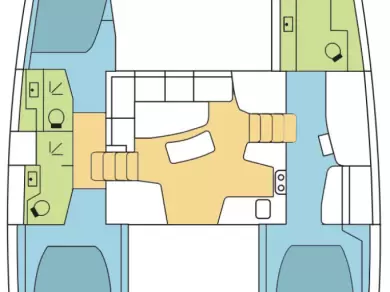 Wynajem łodzi Lagoon Lagoon 42 w Saint Thomas na SamBoat 