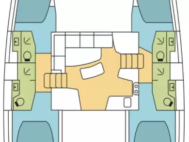 Wynajmij Lagoon Lagoon 42 w Olbia