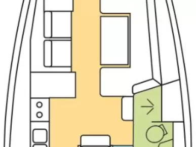 Wynajem Żaglowiec Bénéteau z patentem 