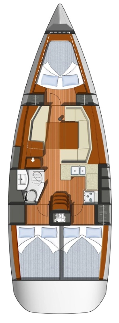 Wynajmij Jeanneau Sun Odyssey 37 w Betina