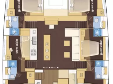 Lagoon Lagoon 620 między profesjonalistami a osobami prywatnymi w Split