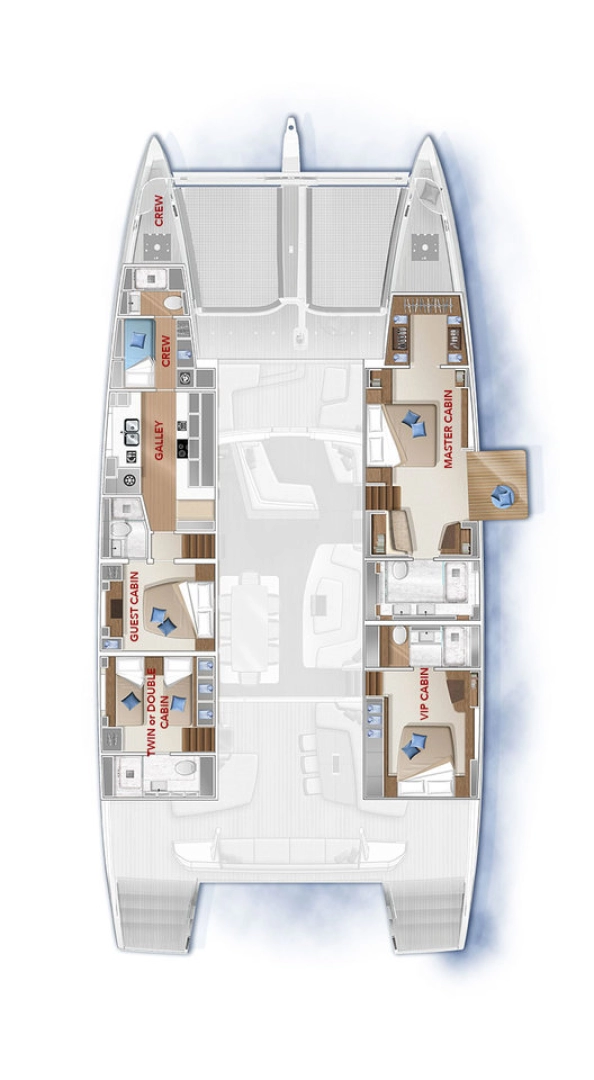 Wynajem w Split- Lagoon Lagoon Seventy 7 na SamBoat
