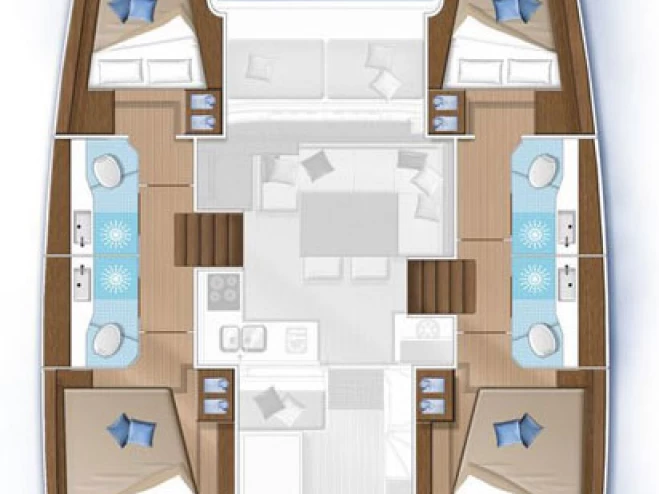 Wynajmij Lagoon Lagoon 40 w Alimos