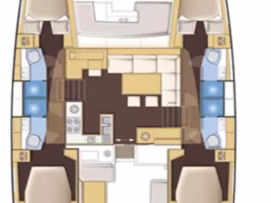 Wynajmij Katamaran z lub bez skippera Lagoon w Alimos