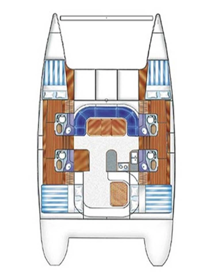 Wynajem łodzi Nautitech Nautitech 44 w Corazón de Jesús Island na SamBoat 