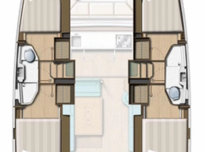 Wynajmij Katamaran z lub bez skippera Bali w Ðuraševići