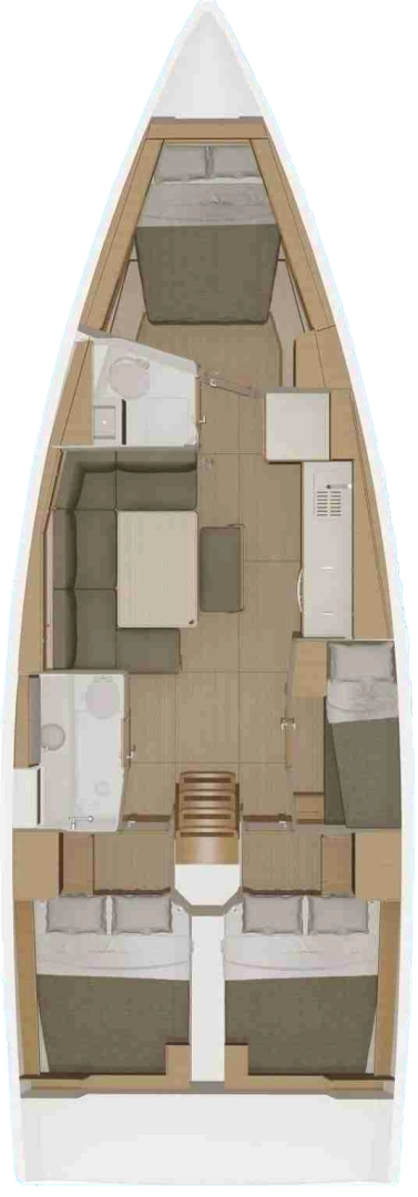 Dufour Dufour 430 między profesjonalistami a osobami prywatnymi w Rodi Garganico