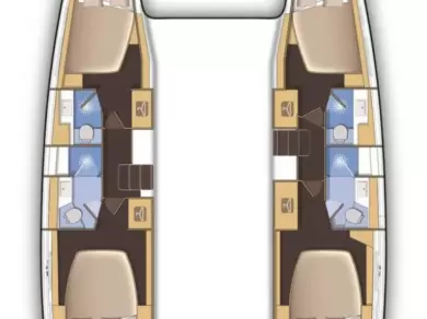 Wynajem Katamaran Lagoon z patentem 