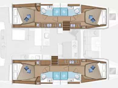 Wynajmij Lagoon Lagoon 46 w Palairos