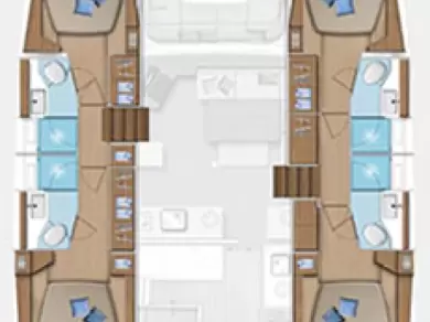 Wynajem Katamaran w Gouvia - Lagoon Lagoon 46