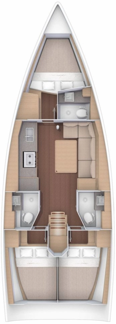 Wynajem łodzi Rhodes (City) tanio Dufour 390 GL
