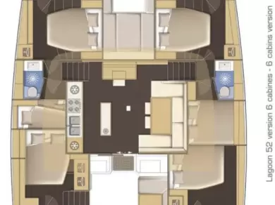 Wynajem łodzi Elliniko tanio Lagoon 52 F