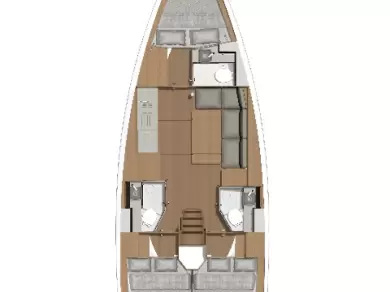 Wynajmij Dufour Dufour 390 GL w Lefkáda
