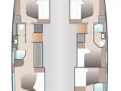 Fountaine Pajot Aura 51 między profesjonalistami a osobami prywatnymi w Belize City