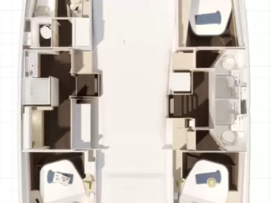 Wynajem Katamaran w Frenchtown - Fountaine Pajot Fountaine Pajot FP 44 Maestro - 3 cab.