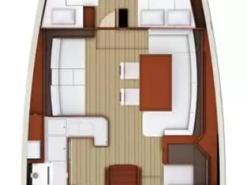 Wynajem łodzi Annapolis tanio Jeanneau 58