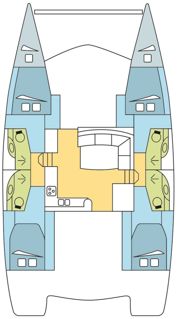 Katamaran do wynajmu w Tribunj w najlepszej cenie