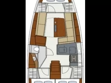 Wynajem Żaglowiec w Empuriabrava - Hanse Hanse 345