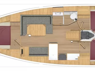 Wynajem Żaglowiec Bavaria z patentem 