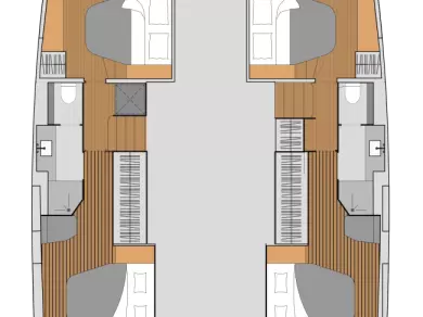 Wynajem Katamaran w La Rochelle - Fountaine Pajot Aura 51