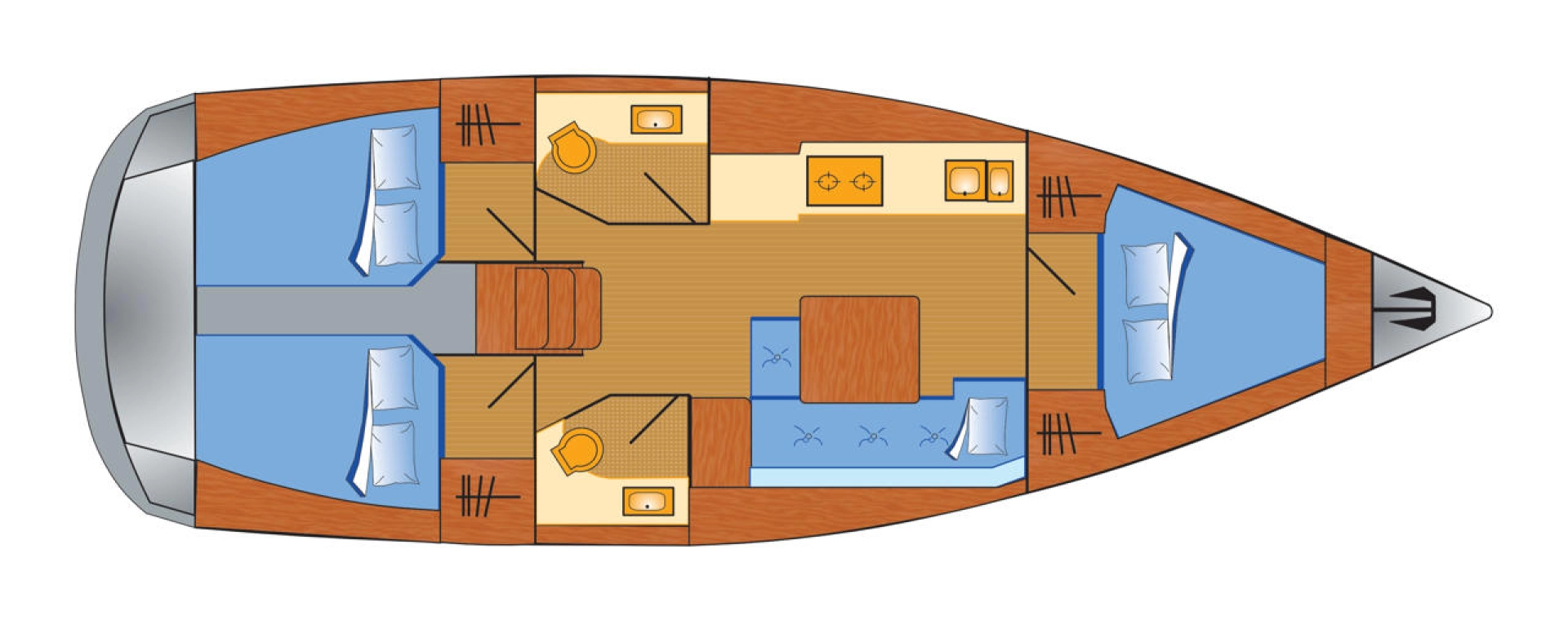 Wynajem w Barth- Dufour Dufour 382 Grand Large na SamBoat