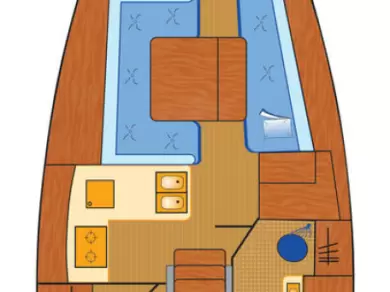 Bénéteau Oceanis 34.2 między profesjonalistami a osobami prywatnymi w Barth