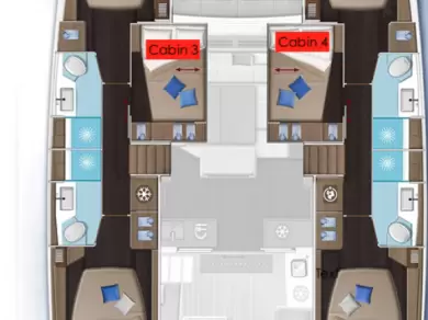 Lagoon Lagoon 51 między profesjonalistami a osobami prywatnymi w Mai Khao