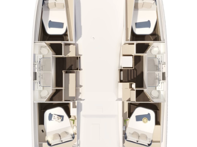 Wynajem w Preveza- Fountaine Pajot Fountaine Pajot FP 44 Quatuor - 4 + 2 cab. na SamBoat