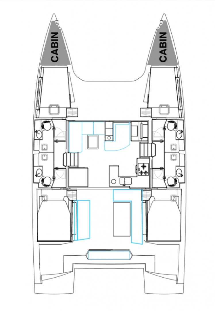 Wynajem w Road Town- Nautitech Nautitech 46 Fly na SamBoat