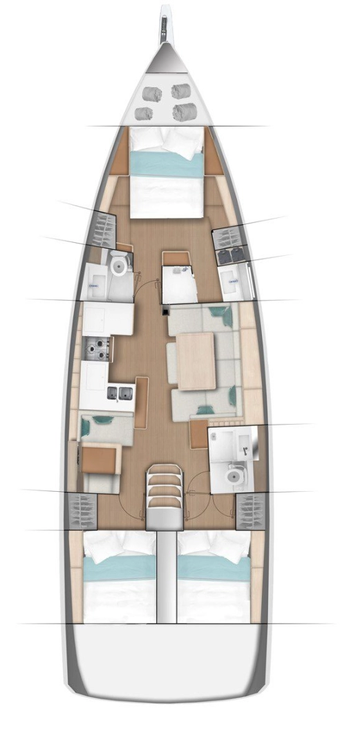 Wynajem łodzi Jeanneau Sun Odyssey 490 w Road Town na SamBoat 