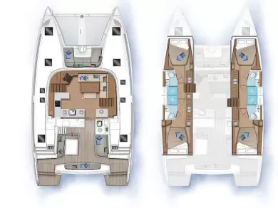 Wynajmij Lagoon Lagoon 46 w Fethiye