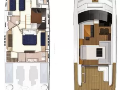 Wynajem Luksusowy jacht w Donji Seget - Princess Princess V78