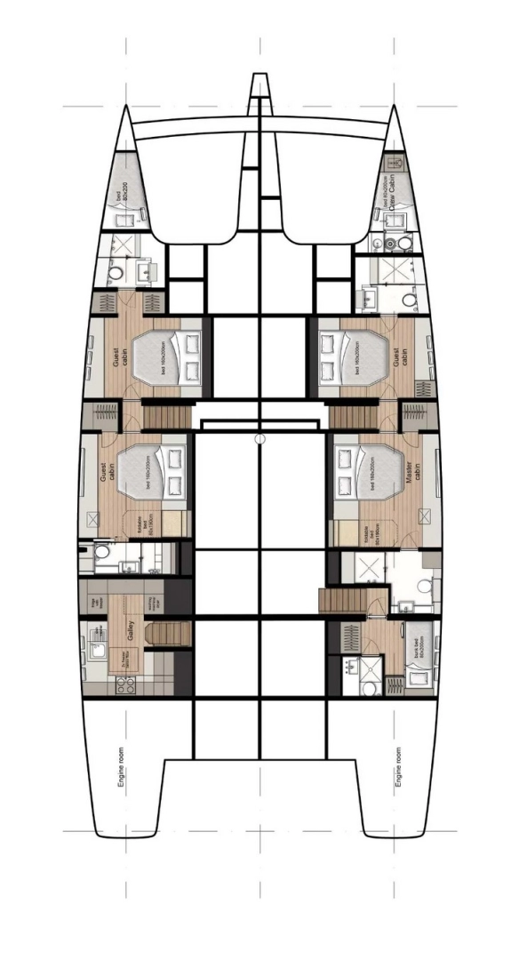 Wynajem łodzi Sunreef Sunreef 70 w Alimos na SamBoat 