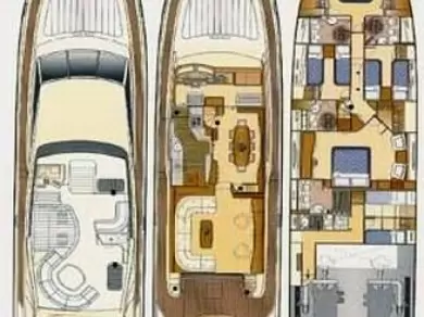 Wynajmij Luksusowy jacht z lub bez skippera Ferretti w Donji Seget