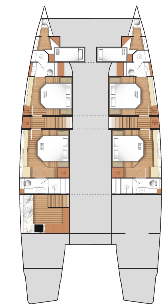 Moon Yacht Moon 6TY Power między profesjonalistami a osobami prywatnymi w Split